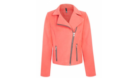 Rt Pink Biker Jacket 